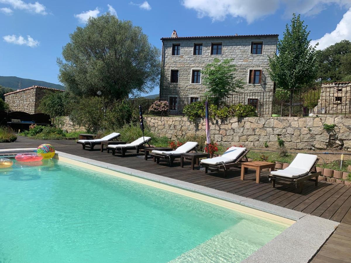 Вилла Domaine De Tappa - Casa Filicina Sollacaro Экстерьер фото